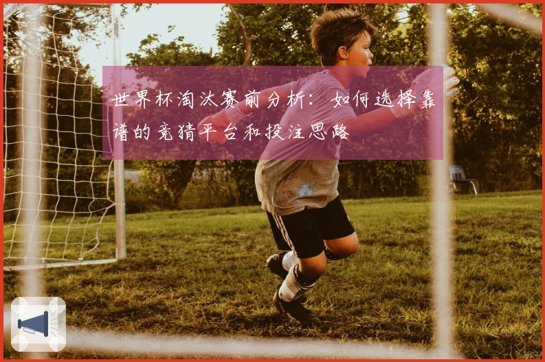 世界杯淘汰赛前分析：如何选择靠谱的竞猜平台和投注思路