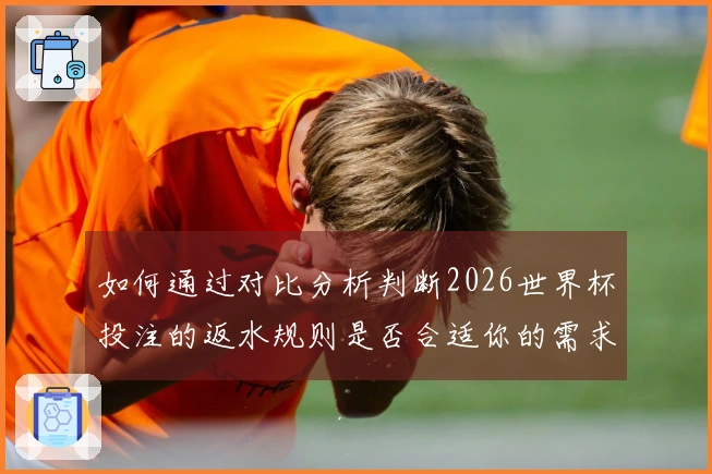 如何通过对比分析判断2026世界杯投注的返水规则是否合适你的需求