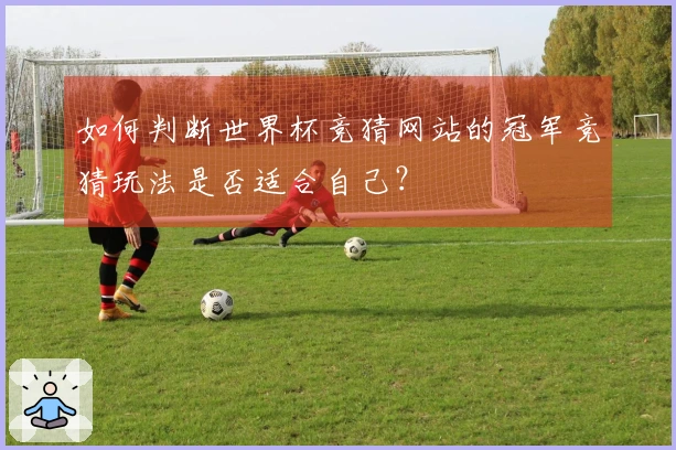 如何判断世界杯竞猜网站的冠军竞猜玩法是否适合自己？