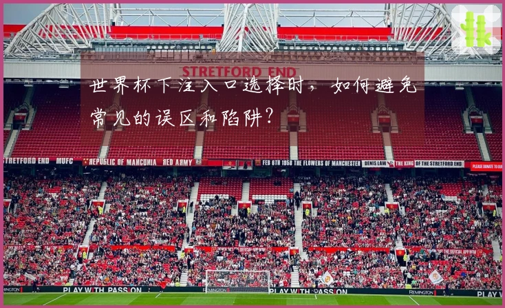 世界杯下注入口选择时,如何避免常见的误区和陷阱?